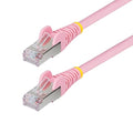 StarTech.com 50ft Pink CAT6a Ethernet Cable, Snagless RJ45, 100W PoE++ by StarTech