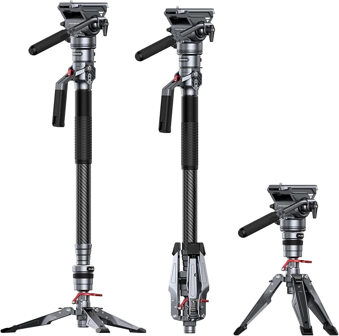 SmallRig 175cm / 68.9" Carbon Fiber Video Monopod by SmallRig