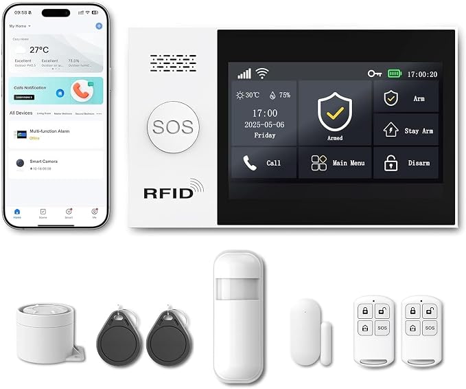 WiFi Wireless Alarm System for Home Security by Unknown