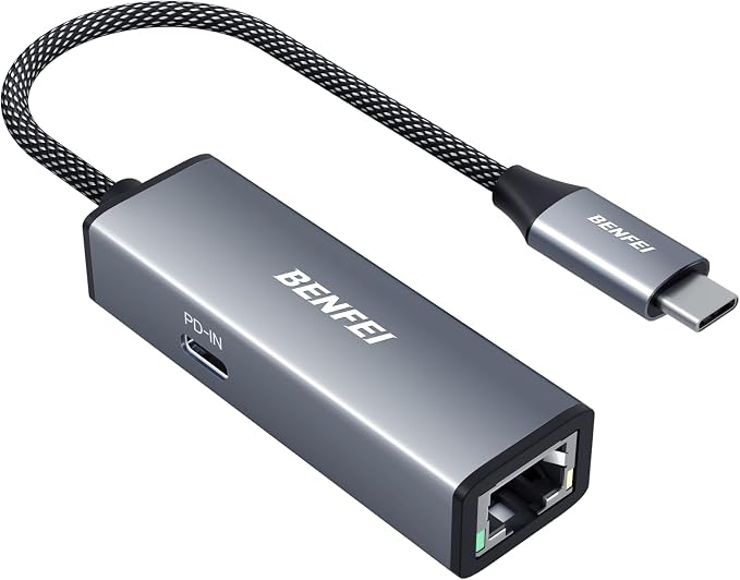 BENFEI USB-C to Ethernet Gigabit Adapter by BENFEI
