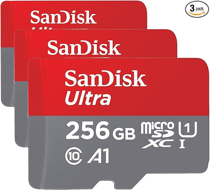 SANDISK 256GB Ultra microSDXC UHS-I Memory Card by Sandisk