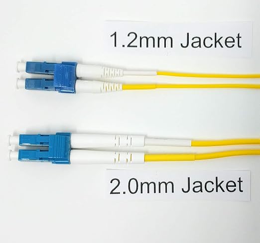 75 Meter Singlemode Duplex 1.2mm Ultra High Density Fiber Optic Cable - Image 5