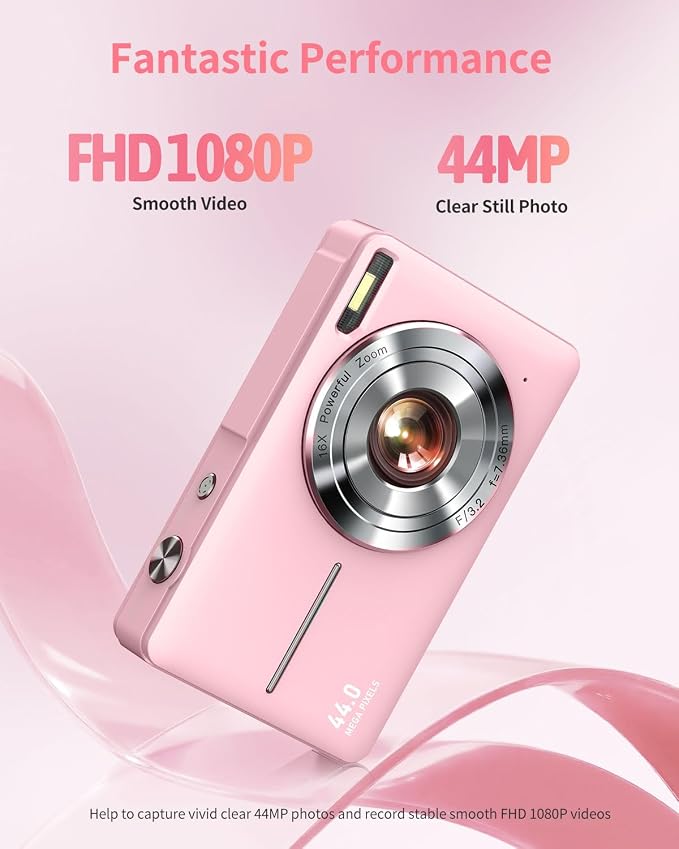 Lecran Digital Camera, FHD 1080P Point and Shoot Camera - Image 2