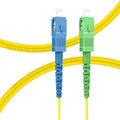 FLYPROFiber- OS2 SC/UPC to SC/APC Fiber Optic Cable 1M/3ft, Single Mode Fiber by FLYPROFiber