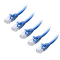 Cable Matters 10Gbps 5-Pack Snagless Cat 6 Ethernet Cable - 8ft by CableMatters