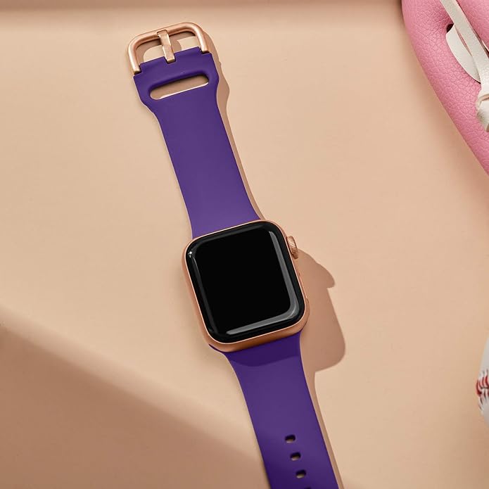 Sport Band Compatible with Apple Watch Bands 49mm 46mm 45mm 44mm 42mm 41mm 40mm - Image 2