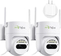 5G/2.4G Security Camera Outdoor, 3MP Wired Cameras 24/7 Recording, Plug-in Power by Tiejus