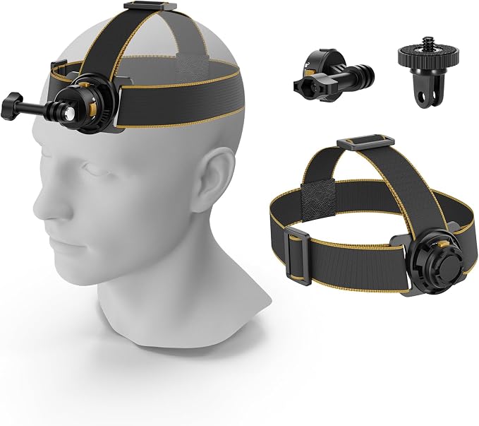 NEEWER Head Strap Mount for Action Camera, Magnetic Quick Release Head Mounted by Neewer