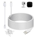50ft Power Extension Cable Compatible by weishan