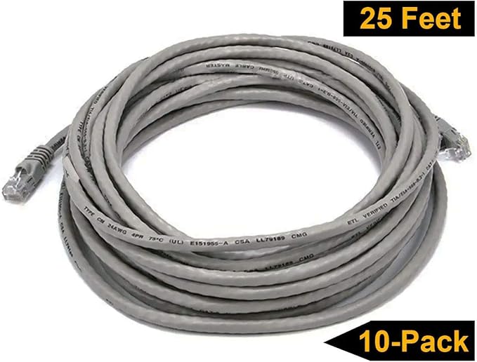 iMBAPrice 15' Cat5e Network Ethernet Patch Cable, 10 Pack - Image 4