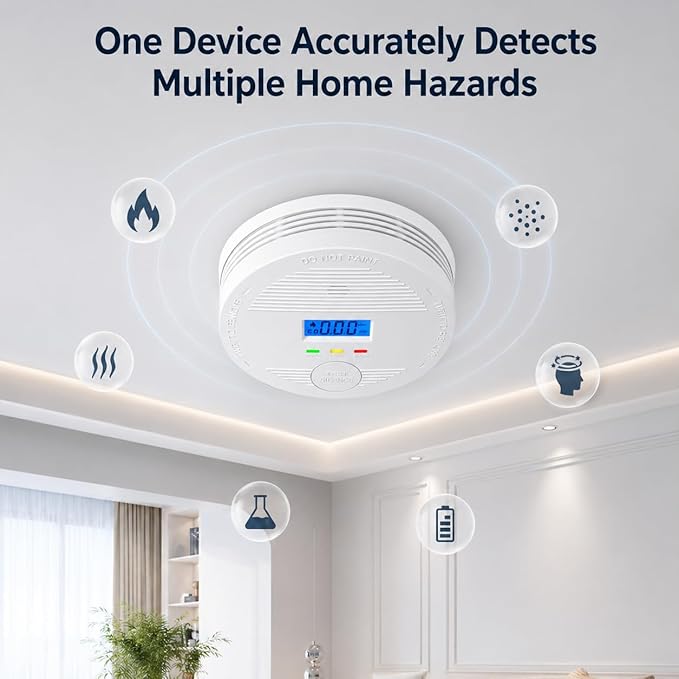 10-Year Sealed Battery Wireless Linked Home Safety Device, Whole-House - Image 2