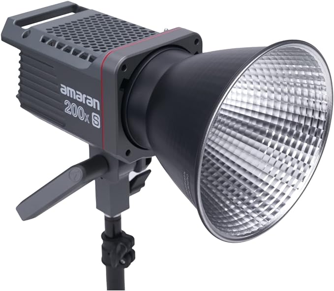 amaran 200x S 200W Bi-Color LED Video Light, DC/AC Power Supply Bowens Mount - Image 5