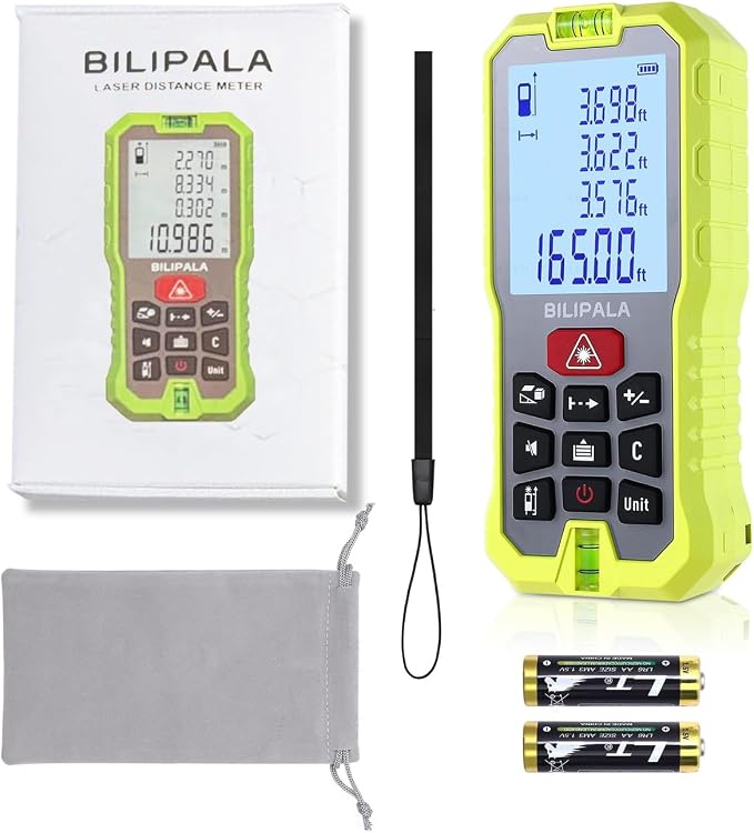 Laser Distance Measuring Tool, 70M/229ft Laser Measure, ±2mm Accuracy Laser - Image 8