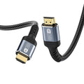 8K HDMI 2.1 Cable 6ft 48Gbps Ultra High Speed Braided Nylon HDMI Cord-8K@60Hz by Fibopitcal