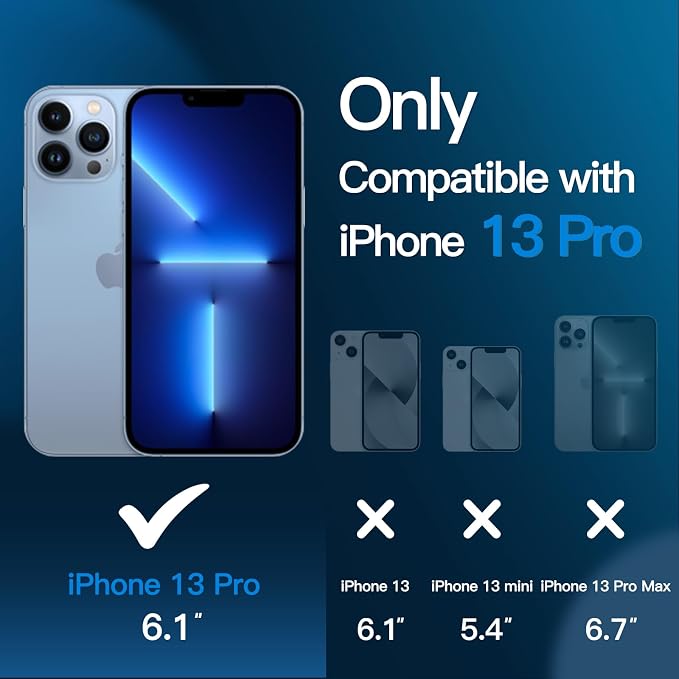 JETech Screen Protector for iPhone 13 Pro 6.1-Inch - Image 2