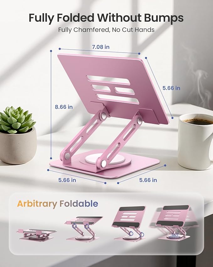 LOXP Metal Tablet Stand, 360 Rotating iPad Stand - Image 4