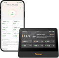Temtop WiFi Air Quality Monitor M100 2nd Gen, 7 Inch Touchscreen CO2 Detector & by Temtop