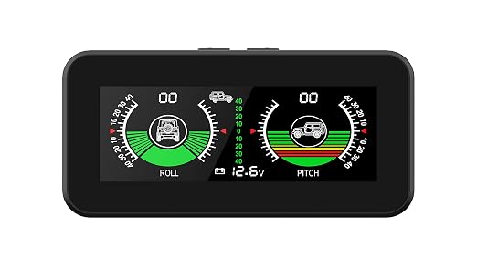 MR CARTOOL Car Digital Inclinometer M50 Automotive HUD Angle Slope Meter - Image 7