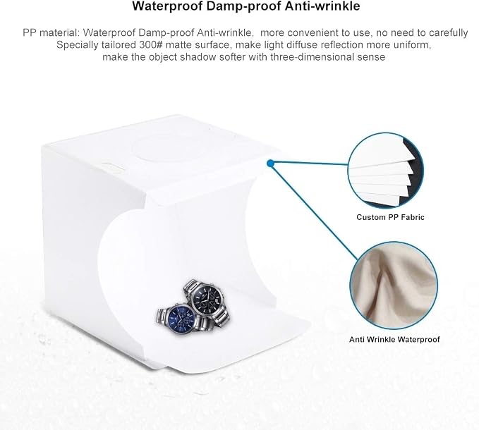 PULUZ Mini Photo Studio Light Box, Portable Folding Photo Shooting Tent - Image 3
