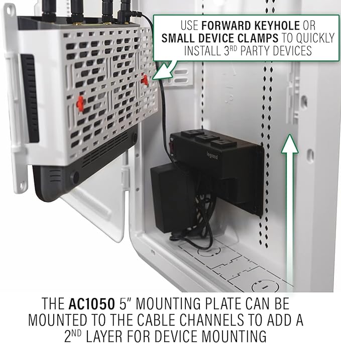 OnQ5-Inch Mounting Plate for On-Q Enclosures – Customizable Accessory for Media - Image 5