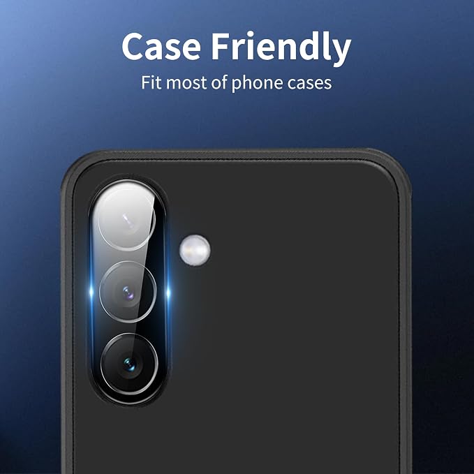 3 Pack Camera Lens Protector for Samsung Galaxy S25 Plus, Tempered Glass Camera - Image 7