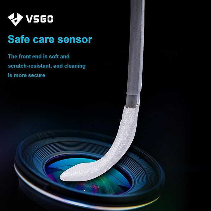 VSGO 12pcs APS-C Camera Sensor Cleaning Kit, Sensor Cleaning Swabs, Compatible - Image 4