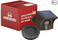 eMACROS Non-APP Wireless Driveway Alarm — 1/2 Mile Solar Motion Sensor by eMACROS
