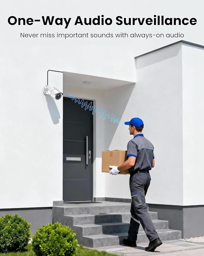 ZOSI 8CH 3K Lite Home Security Camera System, AI Human/Vehicle Detection - Image 5