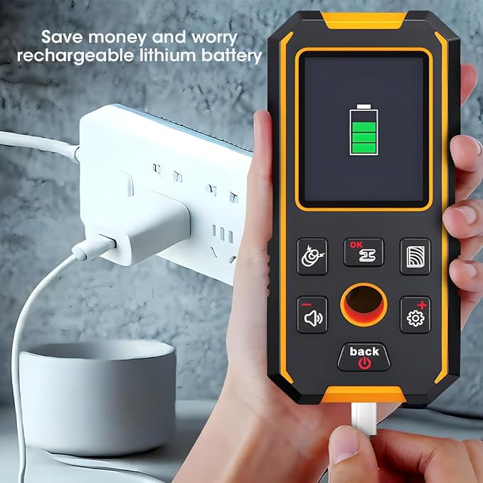 3 in 1 Stud Finder Wall ScannerLaser Distance Meter, Wood AC Wire, Upgraded - Image 6
