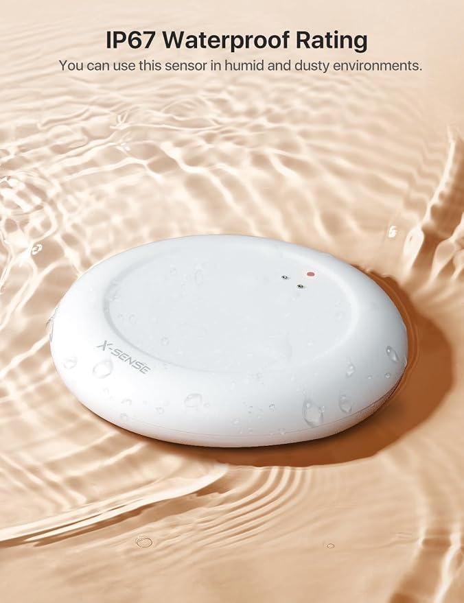 X-Sense Wi-Fi Water Leak Detector Kit, Smart Water Sensor Alarm - Image 5