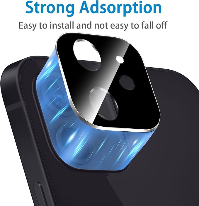 Dengduoduo 3 Pack Tempered Glass Camera Lens Protector - Image 4