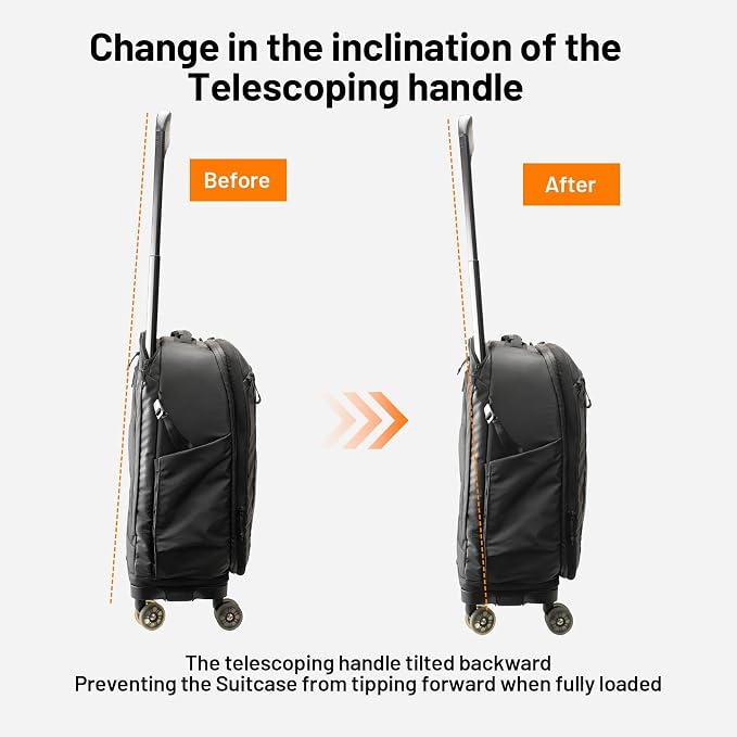 PGYTECH 2-in-1 Roller Camera Backpack, DSLR/SLR/Mirrorless Bag - Image 6