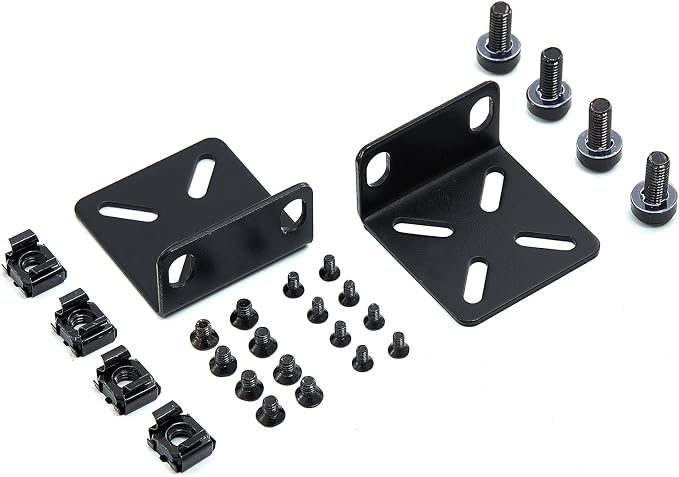 Rack Mount Kit Universal 1U Rack Ears by PhyinLan