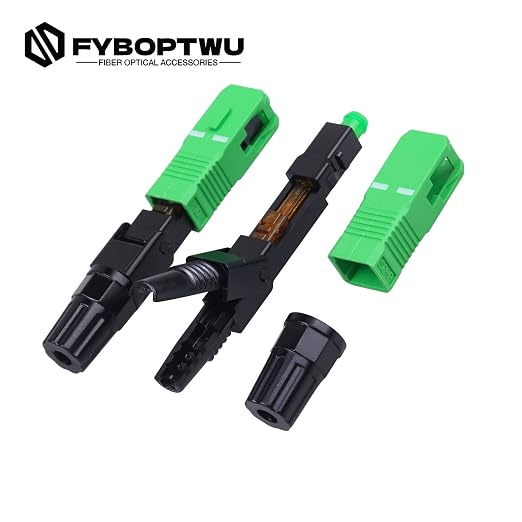 20 pcs SC-APC Fiber Optic Quick Assembly Connector Fiber Optic Fast Connectors - Image 4