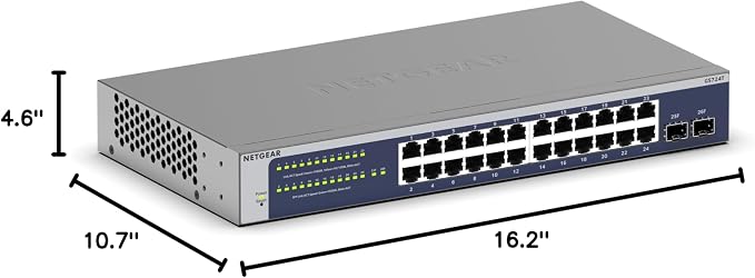 NETGEAR 24-Port Gigabit Ethernet Smart Switch - Image 7
