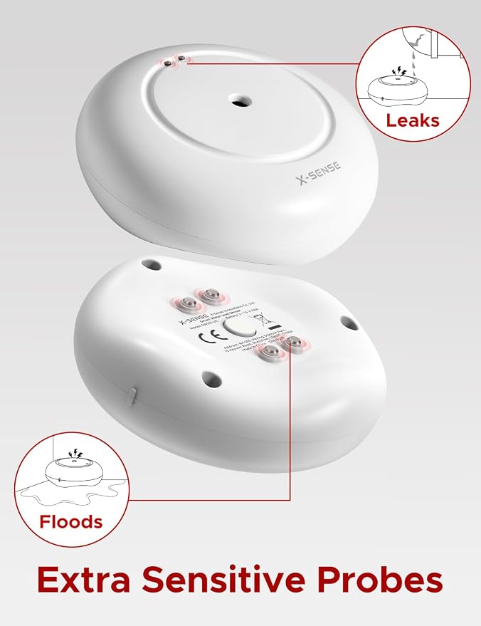 X-Sense Smart Water Leak Detector, Wi-Fi Water Sensor, an Accessory - Image 8
