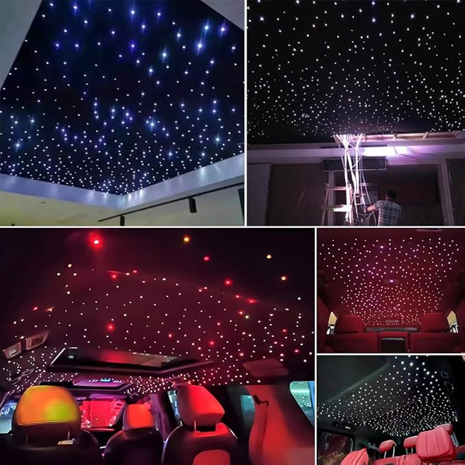AKEPO RGBW Fiber Optic Lights kit Twinkle+APP Control+Music Effect Star Ceiling - Image 6