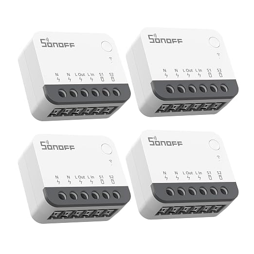 SONOFF Zigbee 3.0 Smart Relay Switch, Mini in-Wall Light Switch Module by SONOFF
