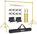 EMART Backdrop Stand 10x8.5ft Photo Studio Adjustable Background Stand Support by EMART