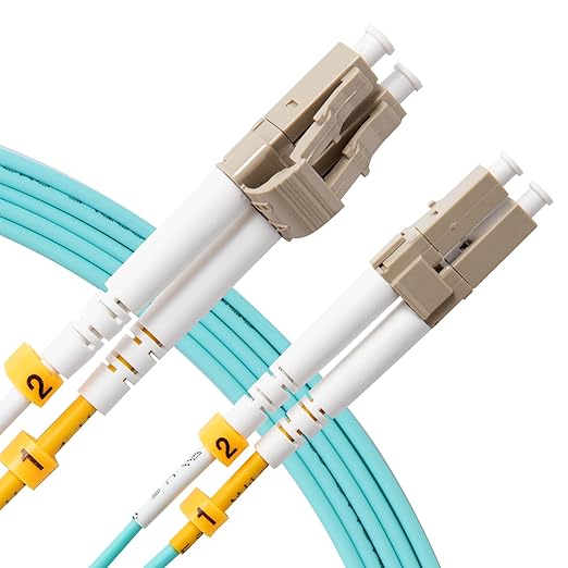 OM4 LC to LC Fiber Patch Cable 5m, Length Options:0.2m-200m, 40G/100Gb 50/125μm - Image 2