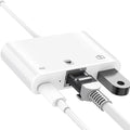 Lightning to RJ45 Ethernet Adapter, 3 in 1 USB to Lightning Adapter by RICHUPON