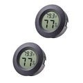 2-Pack Mini Hygrometer Thermometer Fahrenheit or Celsius Meter Digital LCD by BuynowonVeanic