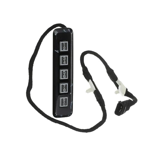 Ford 2015-2020 F-150 OEM LH Driver Door Pillar Mounted Keyless Entry Lock Wired by Ford