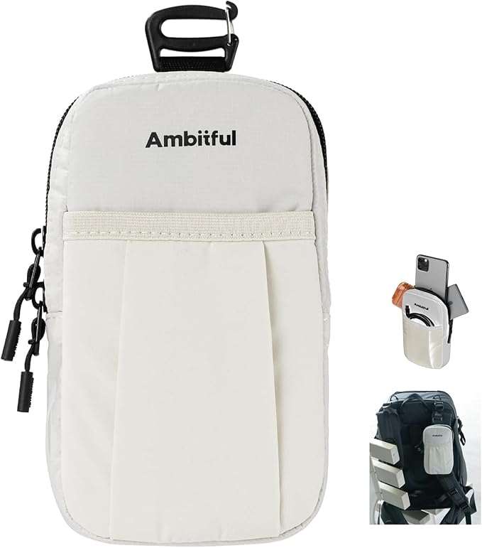 AMBITFUL Compact Sports Camera Bag, Shoulder Strap Storage Case, 3.94 x 1.57 x by AMBITFUL