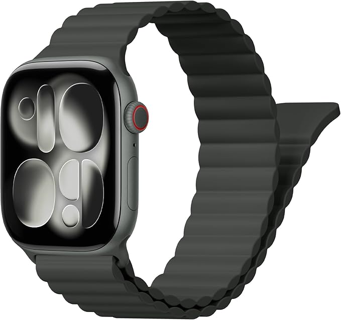 Magnetic Sport Bands for Apple Watch Band 40mm 38mm 41mm 42mm 44mm 45mm 46mm by BXUXOHS