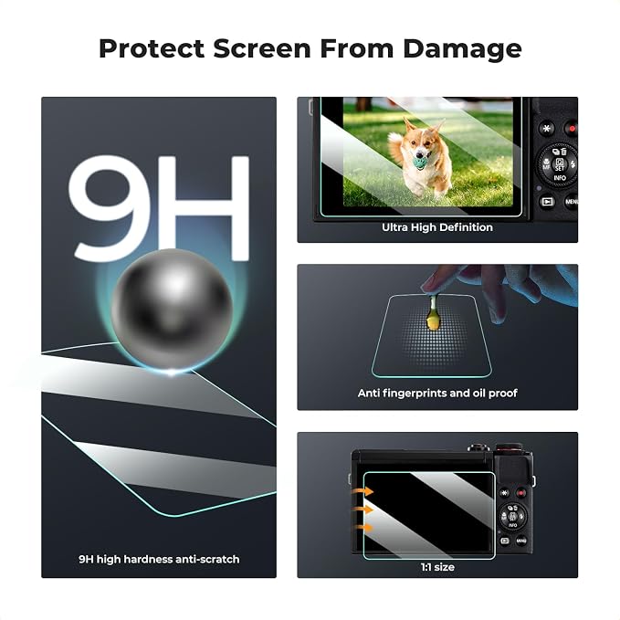 K&F CONCEPT 3pcs Screen Protector Compatible - Image 3
