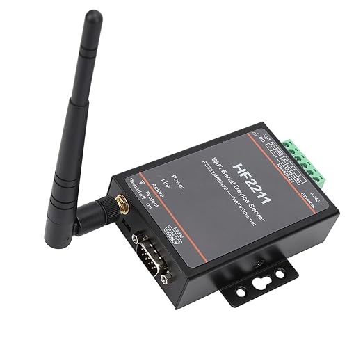 Serial Port Server, HF2211 Serial Server RS232/485/422 to & Ethernet Serial - Image 2