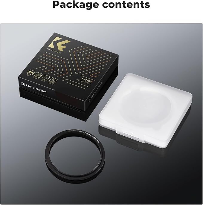 K&F CONCEPT 55-82mm Magnetic Filter Adapter Ring, - Image 6
