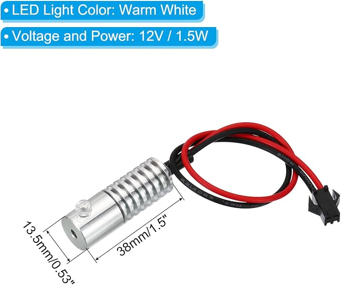 PATIKIL 3mm 1m PMMA Side Glow Fiber Optic Cable Kit, - Image 3