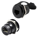 PENGLIN 2Pack RJ45 Panel Mount Coupler, Ethernet LAN Pass Through Connector by PENGLIN